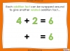 Addition and Subtraction Facts - Year 1 (slide 6/42)